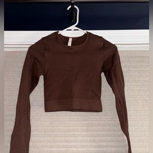Aritzia babaton cropped long sleeve